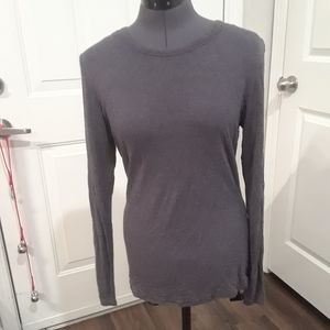 Dark Grey Long Sleeve Thermal‎ Top